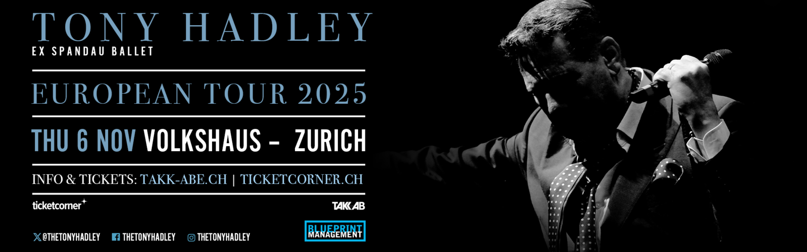  Tony Hadley - 6. November 2025