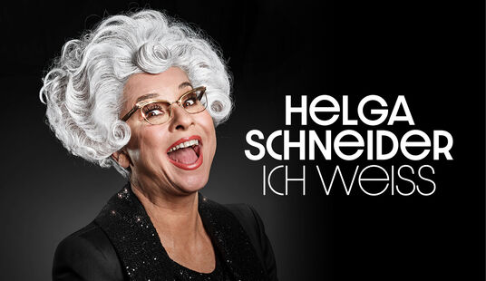 Helga Schneider  - ICH WEISS  Comedy ganz in Weiss – mit schwarzem Humor und altklugen Weisheiten - Bis am 13. Juni 2026