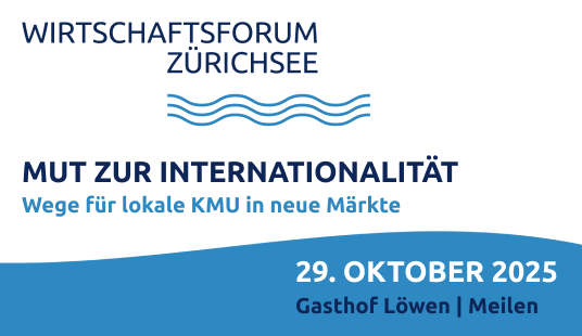 Wirtschaftsforum Zürichsee - 29. Oktober 2025