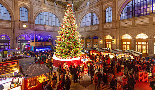 31. Zürcher Christkindlimarkt im Hauptbahnhof - 21. November bis 24. Dezember 2024